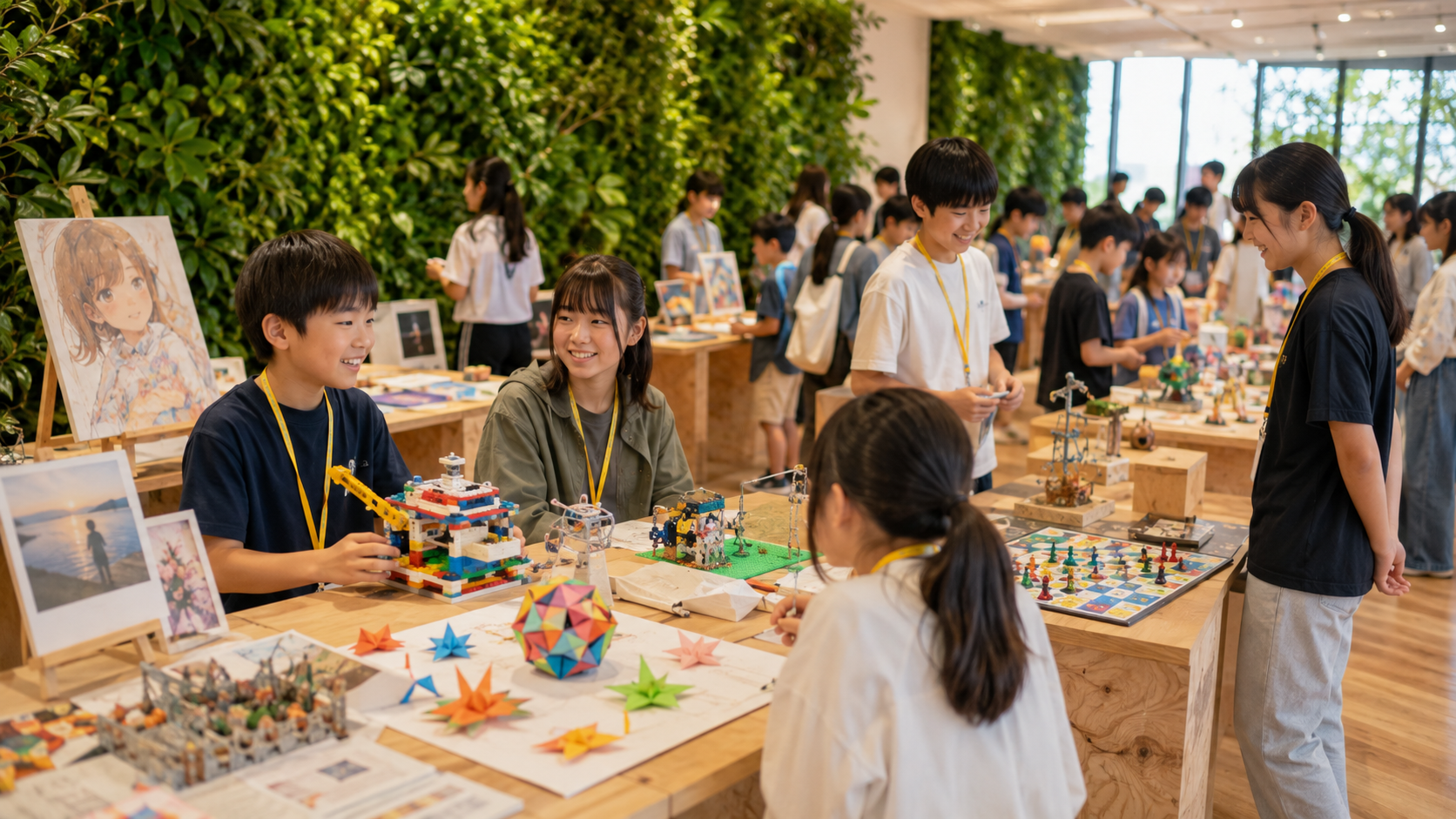 会場で起こる、5つのことのイメージ