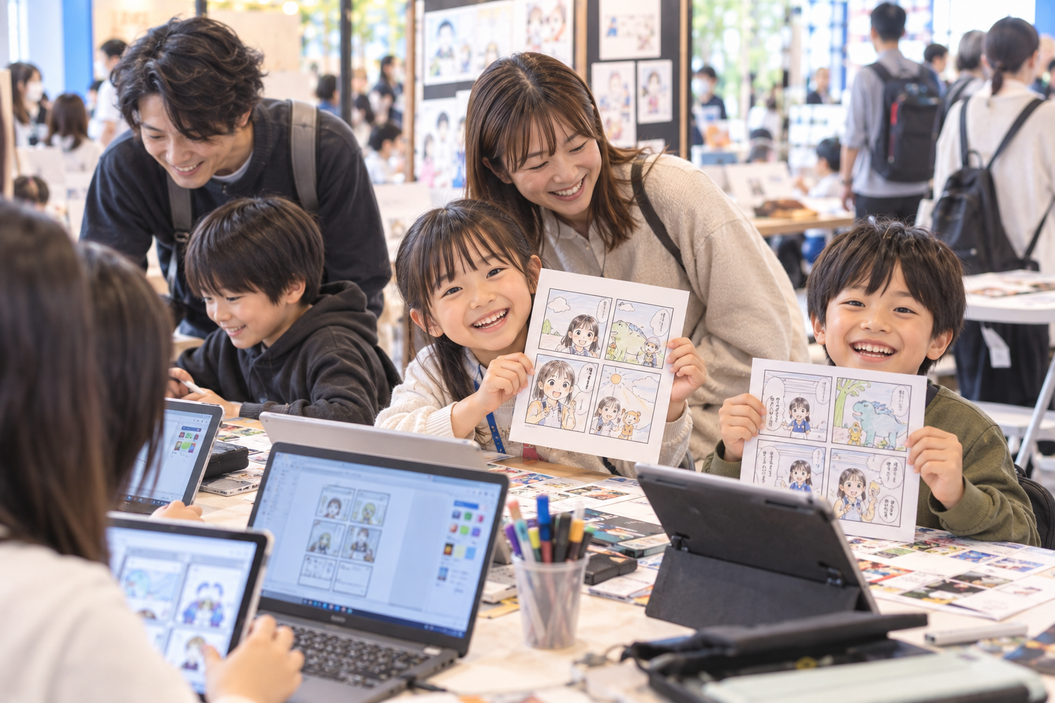 一般社団法人日本親子共育推進機構 当日の出展イメージ