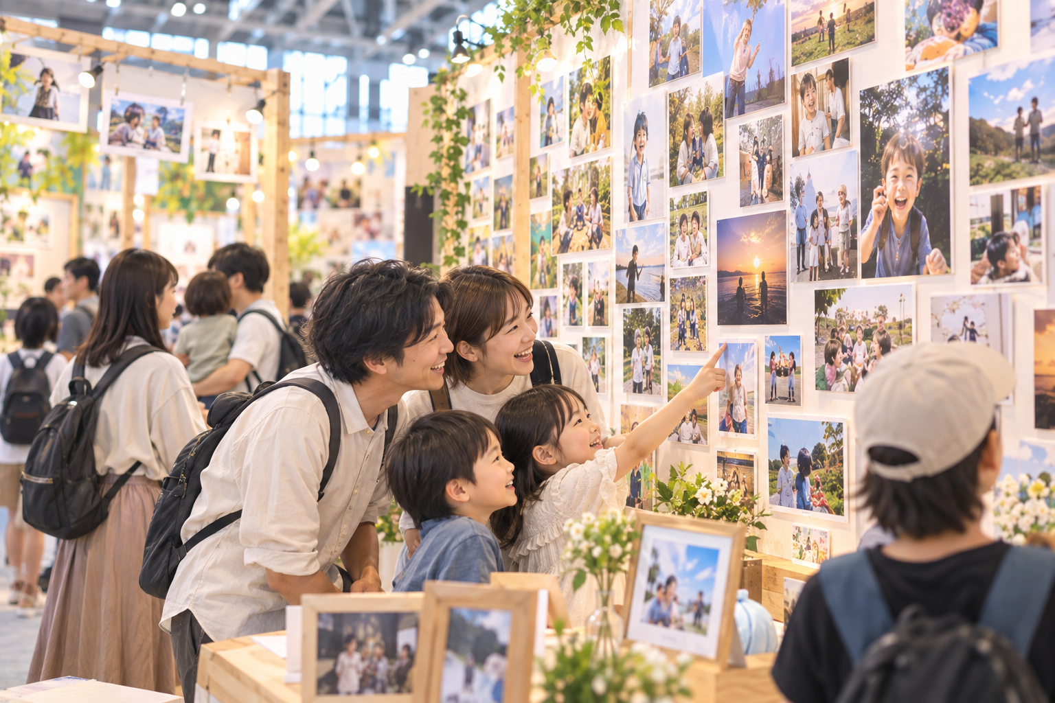 株式会社ハッピースマイル 当日の出展イメージ