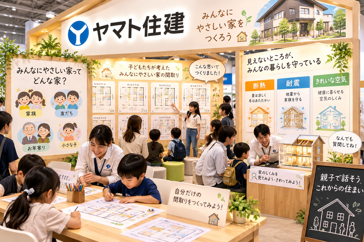 ヤマト住建株式会社 当日の出展イメージ